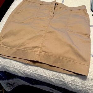 Loft skirt, size 10, khaki color